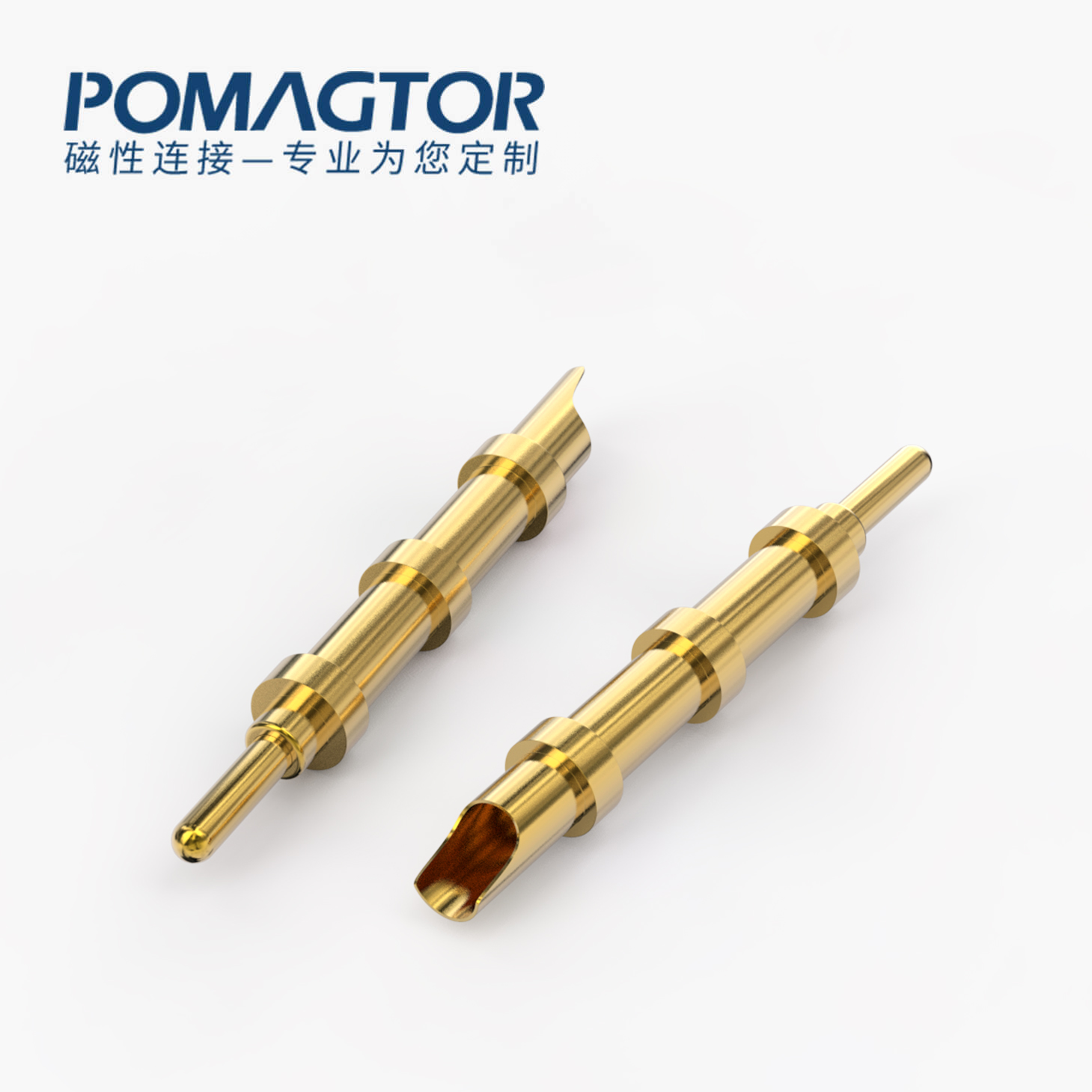 弹簧针 焊线式：电镀黄铜Au40u，电压20V，电流1A，工作行程2.0mm:110±25gf，弹力20000次+，工作温度-30°~85°