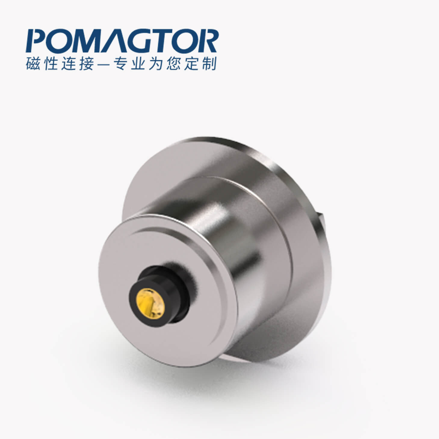 磁吸连接器 圆形磁性系列：2PIN，电压5V，电流2A，工作温度-30°~85°