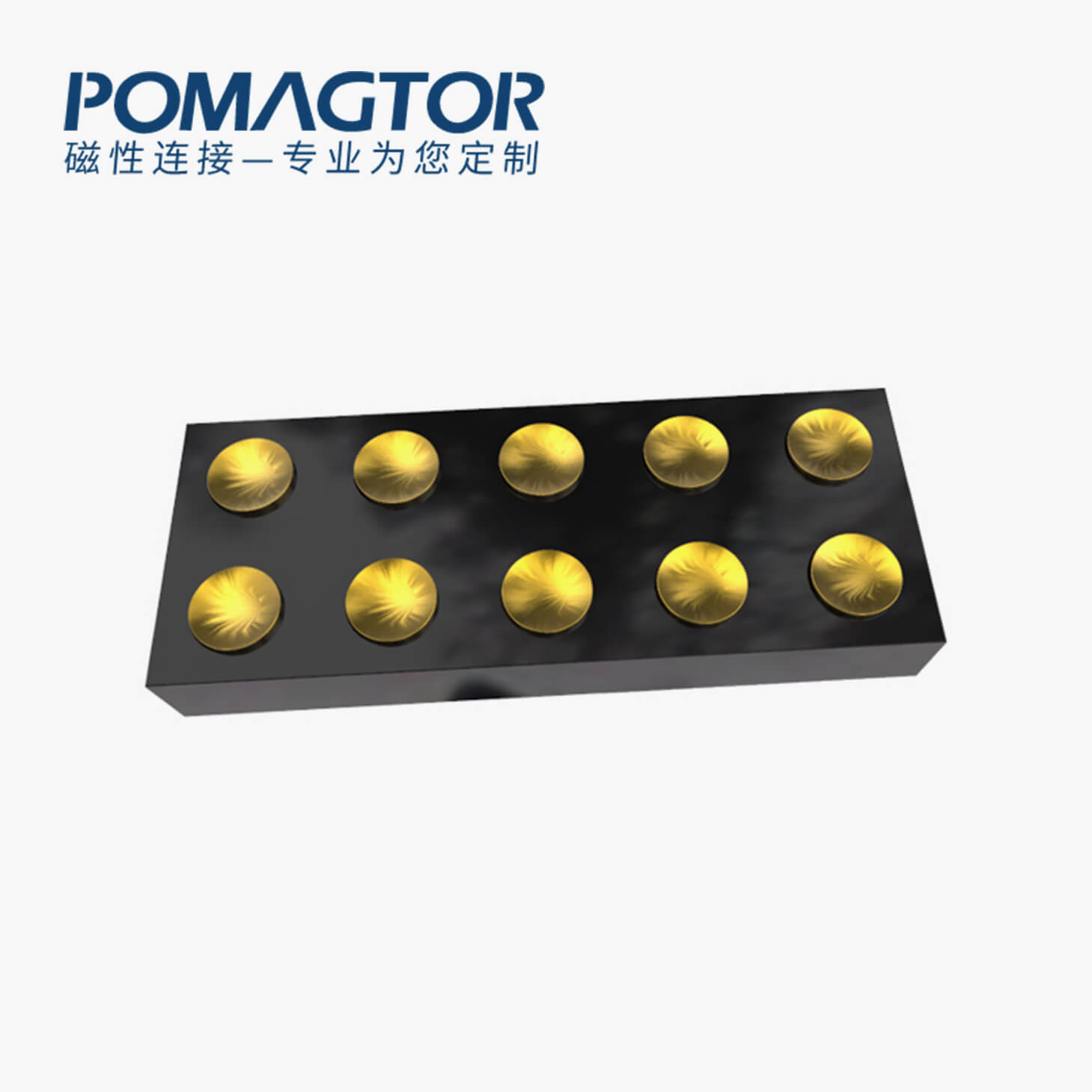 弹簧针连接器 SMT式：10PIN，电镀黄铜Au5u，电压12V，电流5A，工作温度-30°~85°