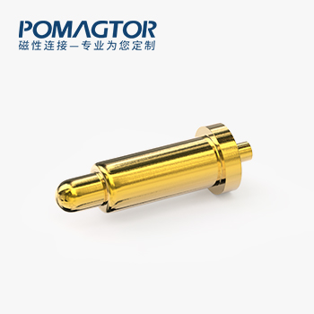 弹簧针 DIP式：电镀黄铜Au3u，电压5V，电流1A，工作行程0.5mm:40±15gf，弹力10000次+，工作温度-30°~85°