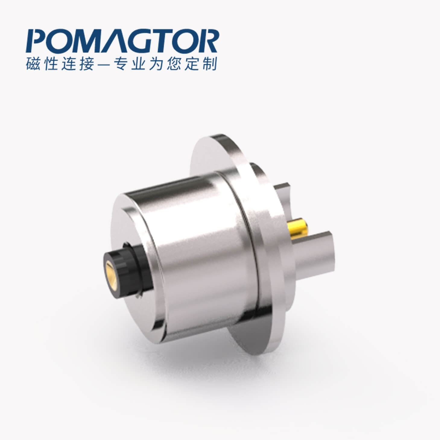 磁吸连接器 圆形磁性系列：2PIN，电压5V，电流2A，工作温度-30°~85°