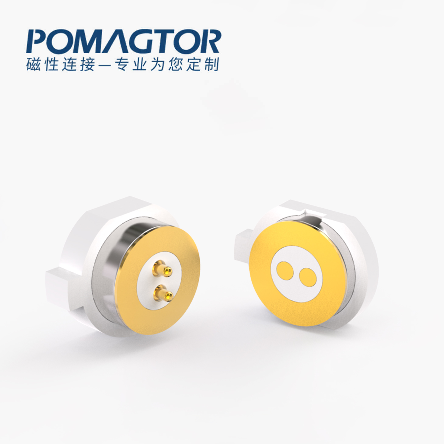 磁吸连接器 圆形磁性系列：3PIN，电压1.5V，电流1A，工作行程1.0mm:30±10gf，弹力10000次+，工作温度-40°~85°