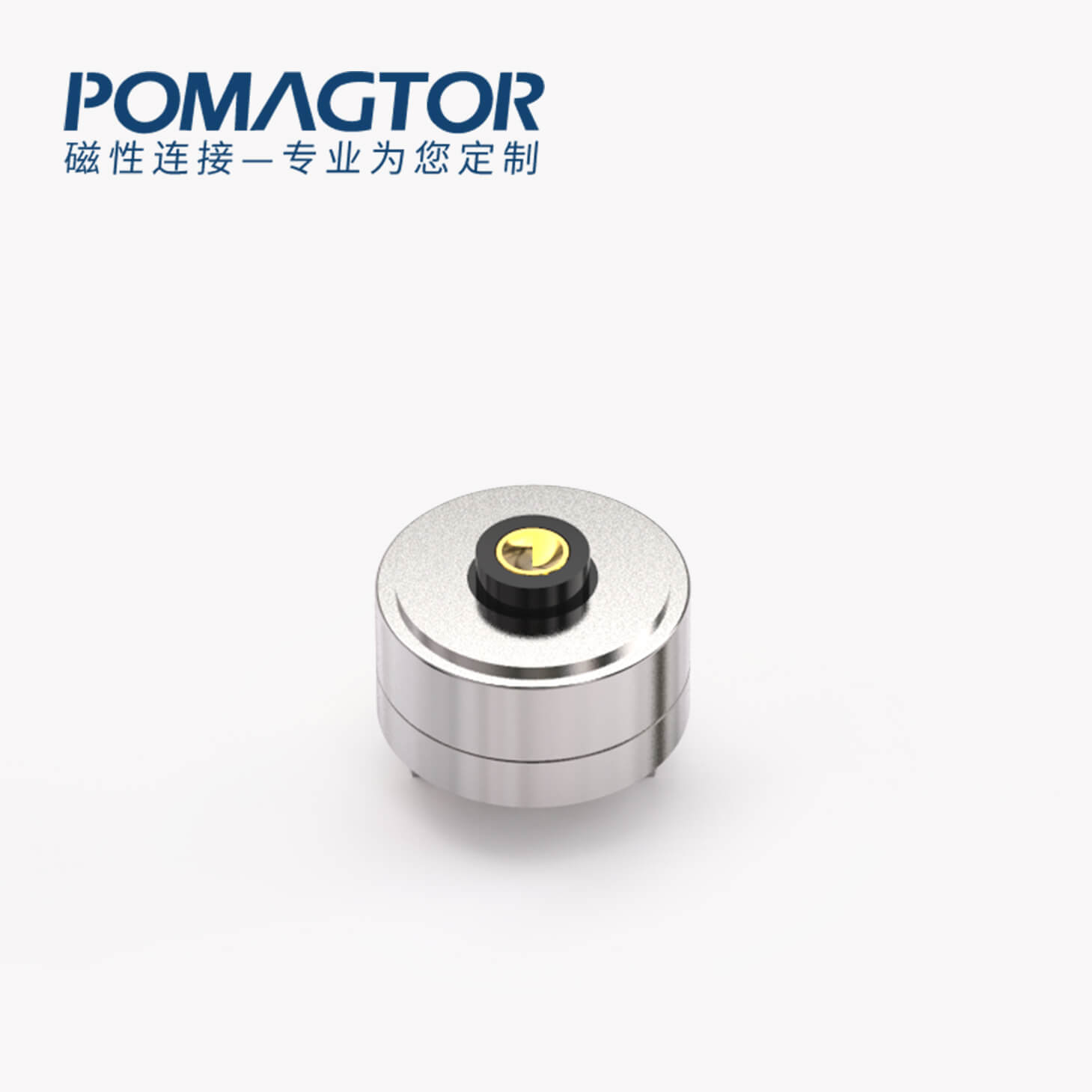 磁吸连接器 圆形磁性系列：2PIN，电压5V，电流3A，工作温度-30°~85°