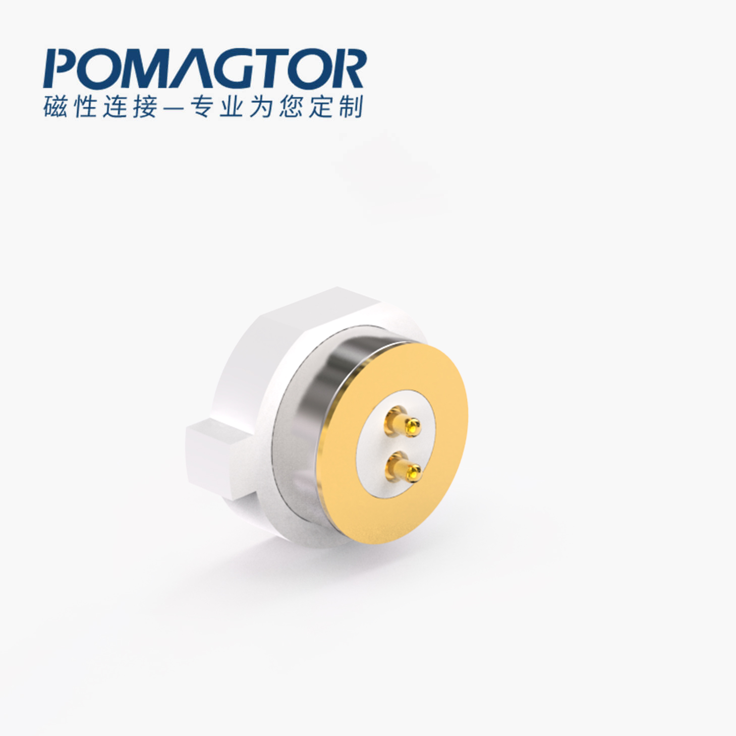 磁吸连接器 圆形磁性系列：3PIN，电压1.5V，电流1A，工作行程1.0mm:30±10gf，弹力10000次+，工作温度-40°~85°