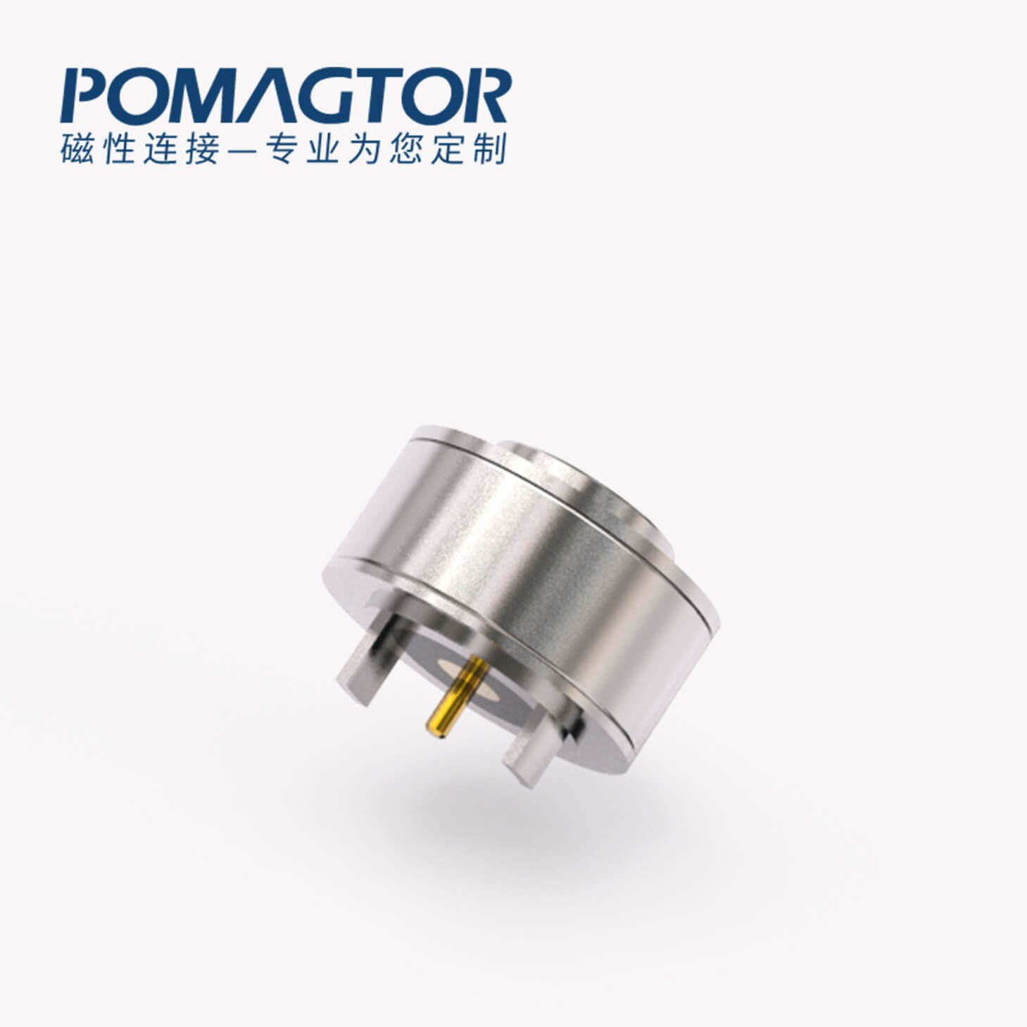 磁吸连接器 圆形磁性系列：2PIN，电压5V，电流2A，工作温度-30°~85°