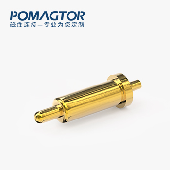 弹簧针 DIP式：电镀黄铜Au5u，电压5V，电流1A，工作行程0.7mm:60±20gf，弹力10000次+，工作温度-30°~85°