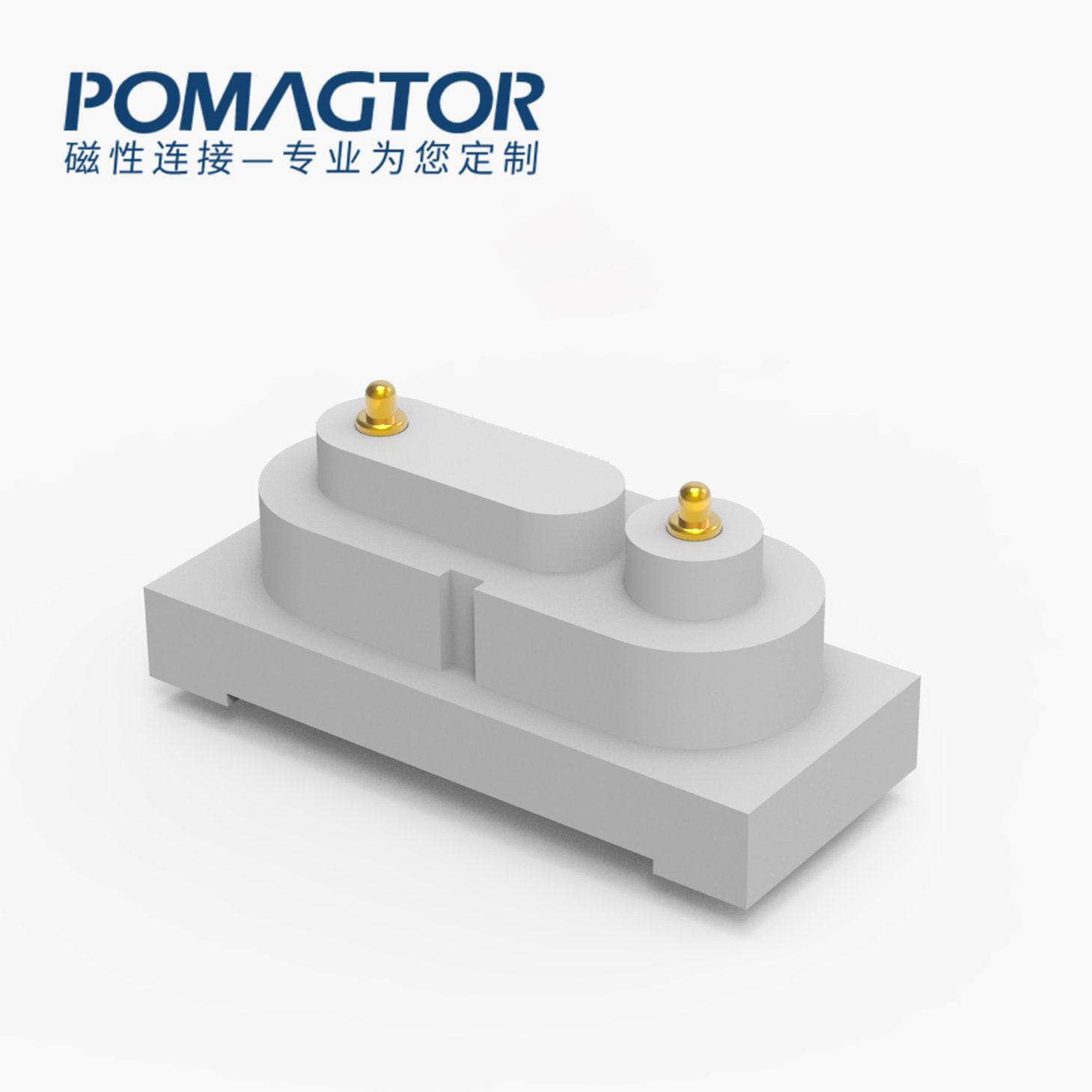 弹簧针连接器 其他类：2PIN，电镀黄铜Au5u，电压5V，电流1A，工作行程0.5mm:80±15gf，弹力10000次+，工作温度-30°~85°