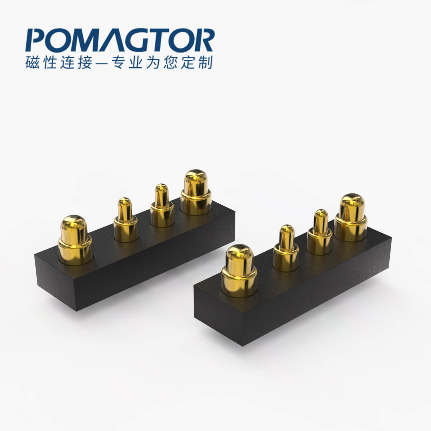 弹簧针连接器 DIP式：4PIN，电镀黄铜Au10u，电压12V，电流1.2A，工作行程0.5mm:150gfMax，弹力30000次+，工作温度-30°~85°