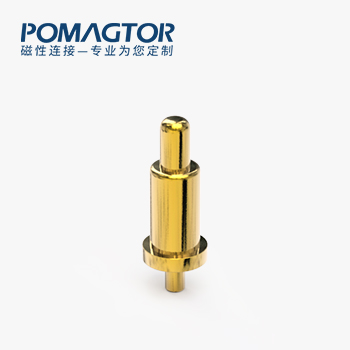弹簧针 DIP式：电镀黄铜Au3u，电压5V，电流1A，工作行程0.5mm:40±15gf，弹力10000次+，工作温度-30°~85°
