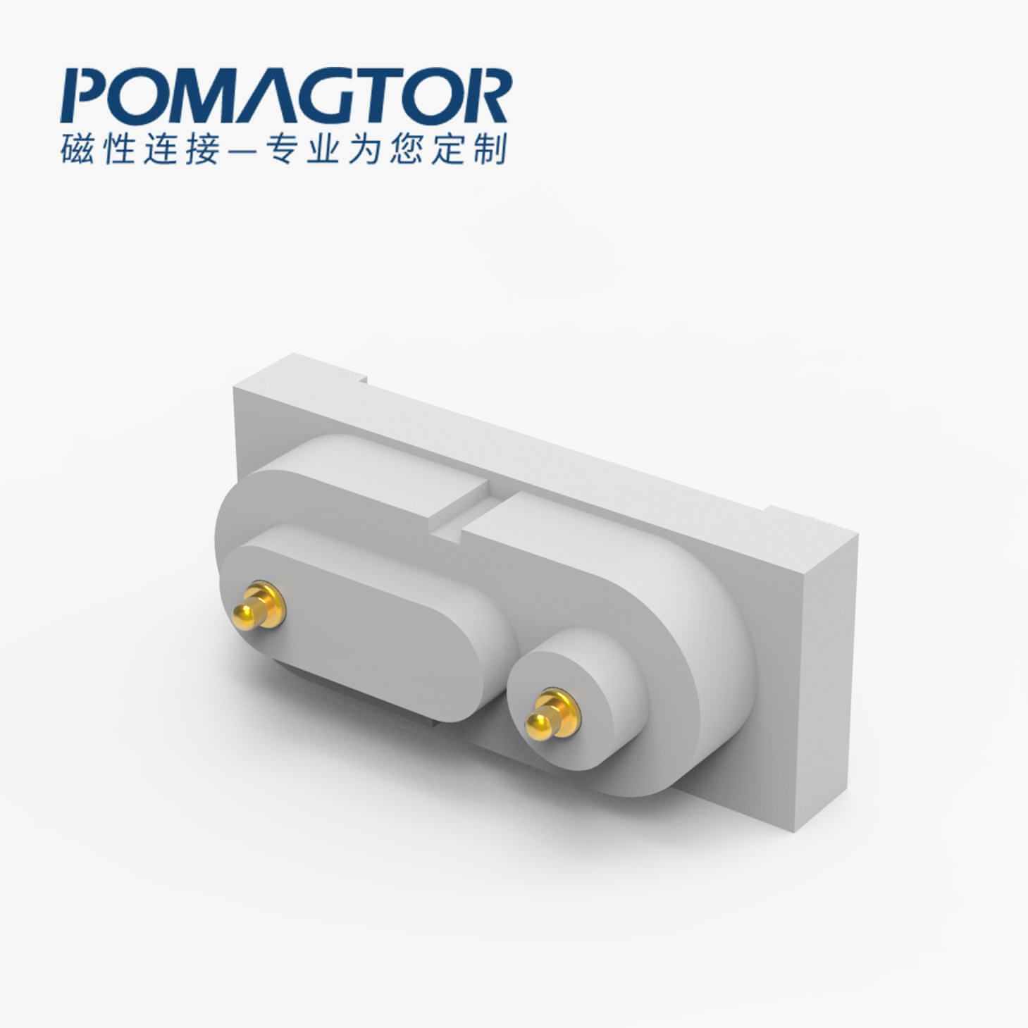 弹簧针连接器 其他类：2PIN，电镀黄铜Au5u，电压5V，电流1A，工作行程0.5mm:80±15gf，弹力10000次+，工作温度-30°~85°