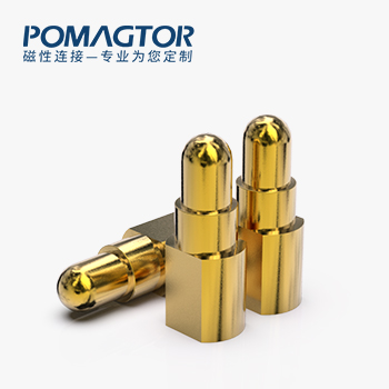 弹簧针 侧帖式：电镀镀镍50-120u，电压12V，电流1A，工作行程1.5mm:100gfMax，弹力10000次+，工作温度-30°~85°