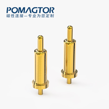 弹簧针 DIP式：电镀黄铜Au5u，电压5V，电流1A，工作行程0.7mm:60±20gf，弹力10000次+，工作温度-30°~85°