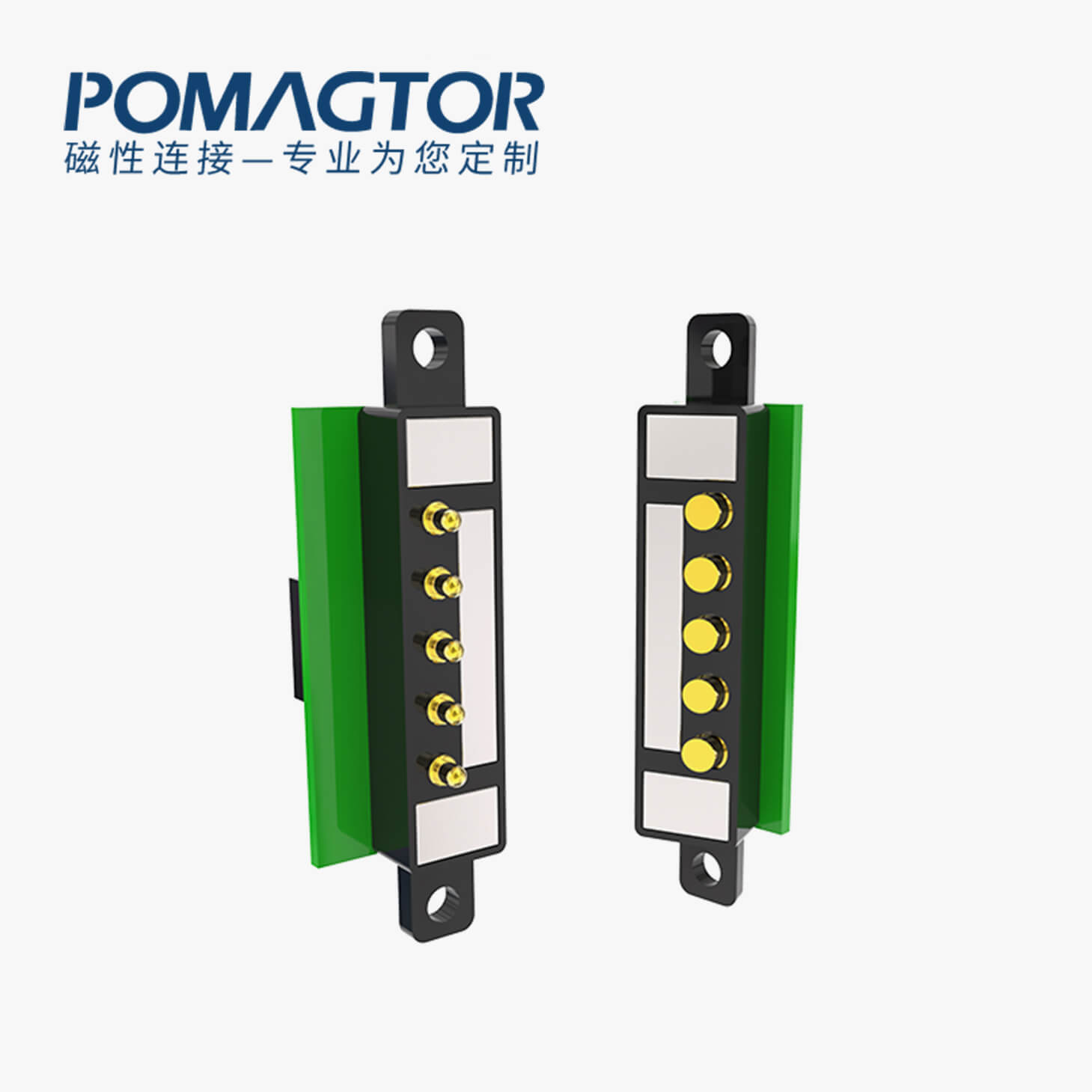 磁吸连接器 TK磁性系列：5PIN，电压5V，电流2A，工作行程1.0mm:50±10gf，弹力10000次+，工作温度-40°~85°
