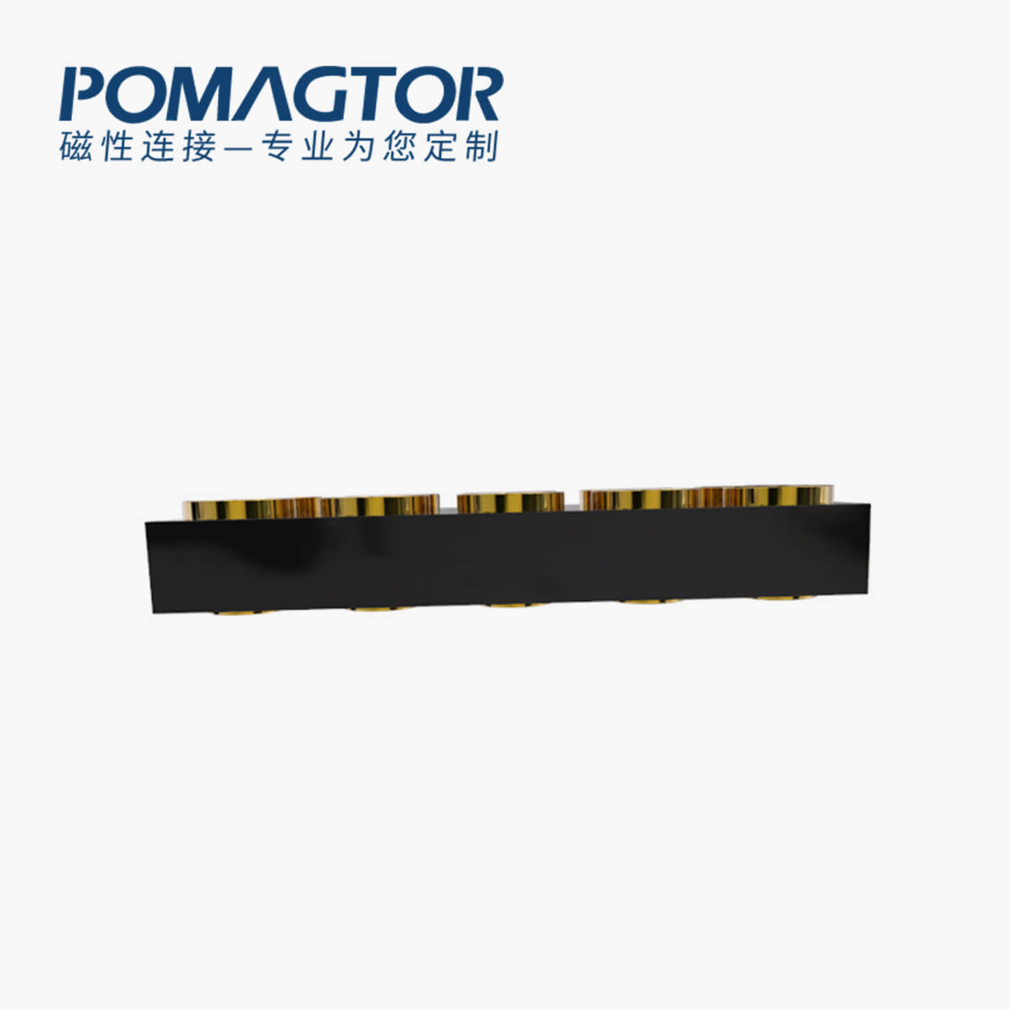 弹簧针连接器 SMT式：10PIN，电镀黄铜Au5u，电压12V，电流5A，工作温度-30°~85°
