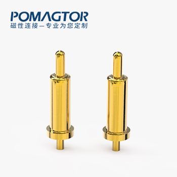 弹簧针 DIP式：电镀黄铜Au5u，电压5V，电流1A，工作行程0.7mm:60±20gf，弹力10000次+，工作温度-30°~85°