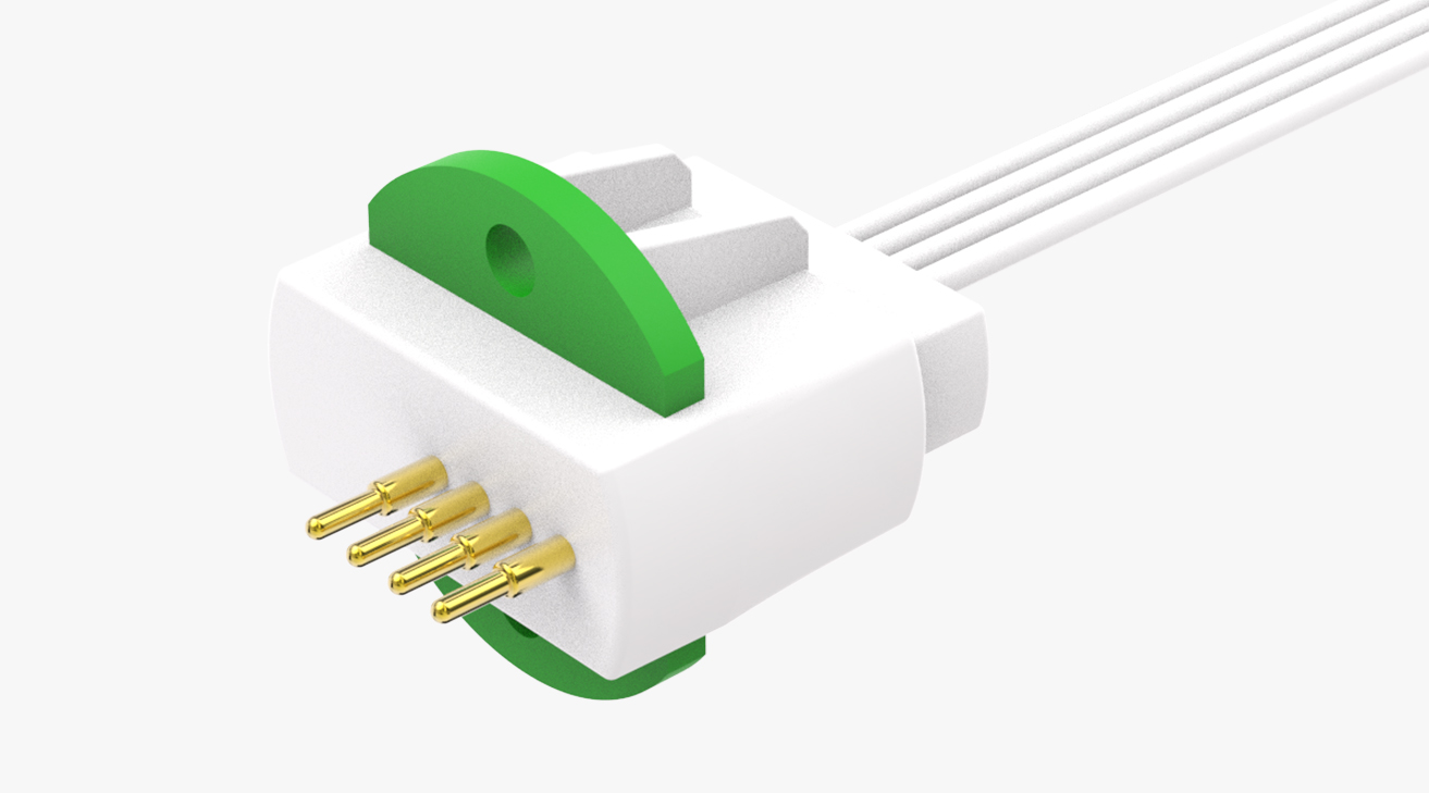 磁吸数据线：4PIN，电压5V，电流1A，工作行程0.8mm:60gfMax，弹力寿命10000次+，工作温度-30&deg;~85&deg;