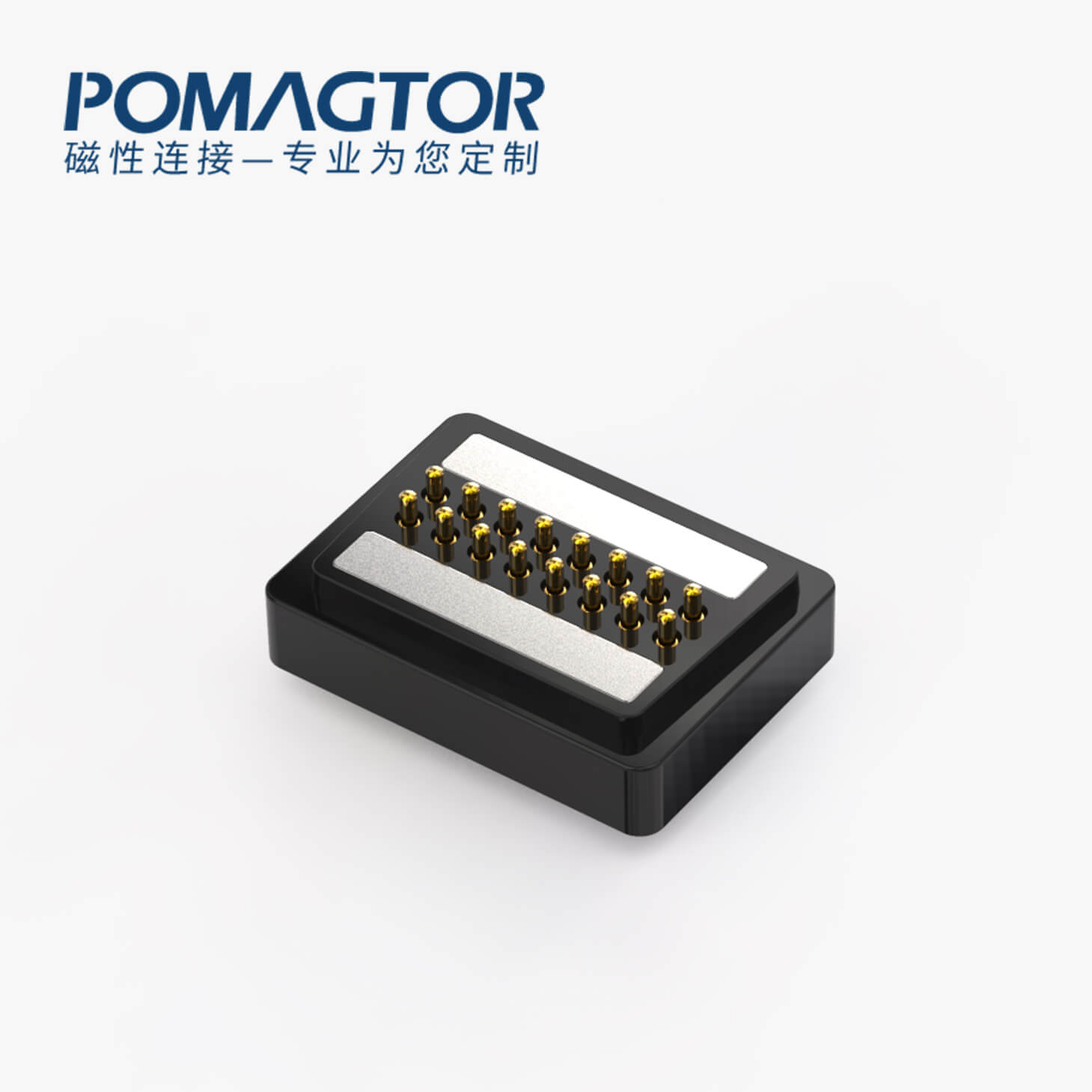 磁吸连接器 TK磁性系列：16PIN，电镀黄铜Au3u，电压5V，电流2A，工作行程1.5mm:40±20gf，弹力10000次+，工作温度-30°~85°