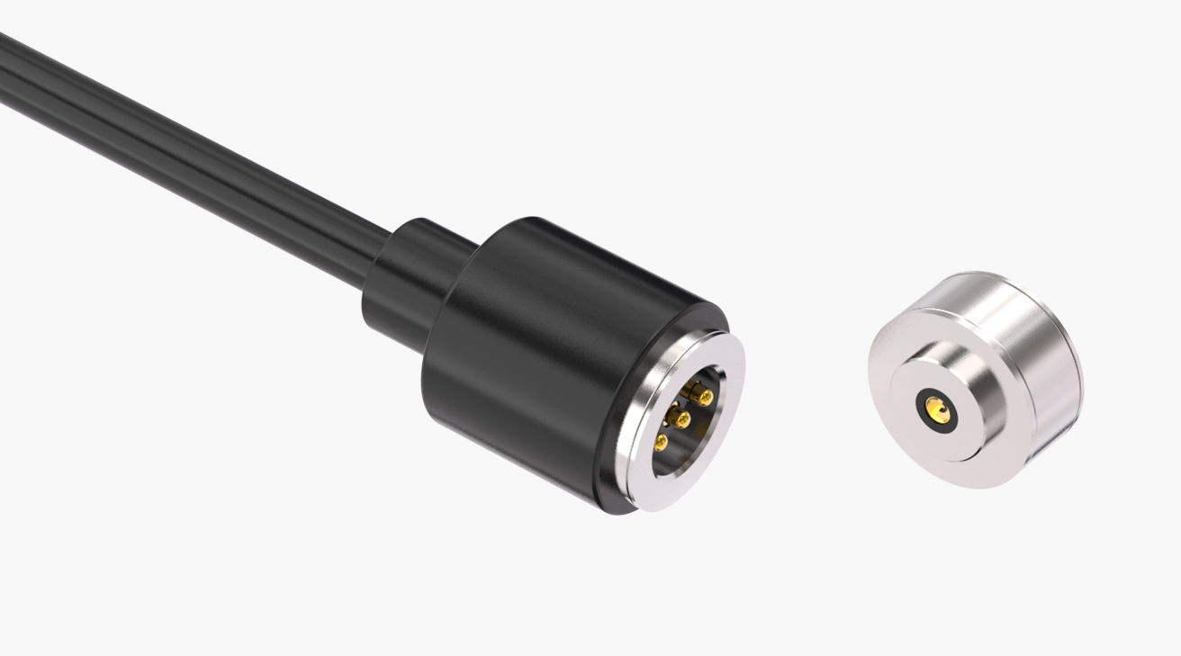 磁吸数据线 圆形磁性系列：3PIN，电压5V，电流2.5A，工作行程1.1mm:80&plusmn;20gf，弹力10000次+，工作温度-30&deg;~85&deg;