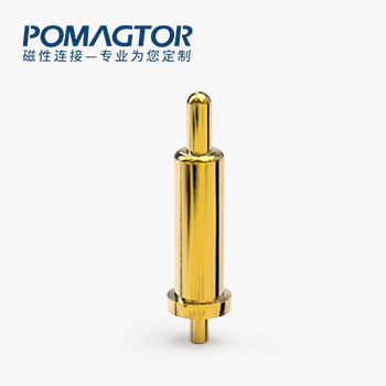 弹簧针 DIP式：电镀黄铜Au5u，电压5V，电流1A，工作行程1.0mm:40±15gf，弹力10000次+，工作温度-30°~85°