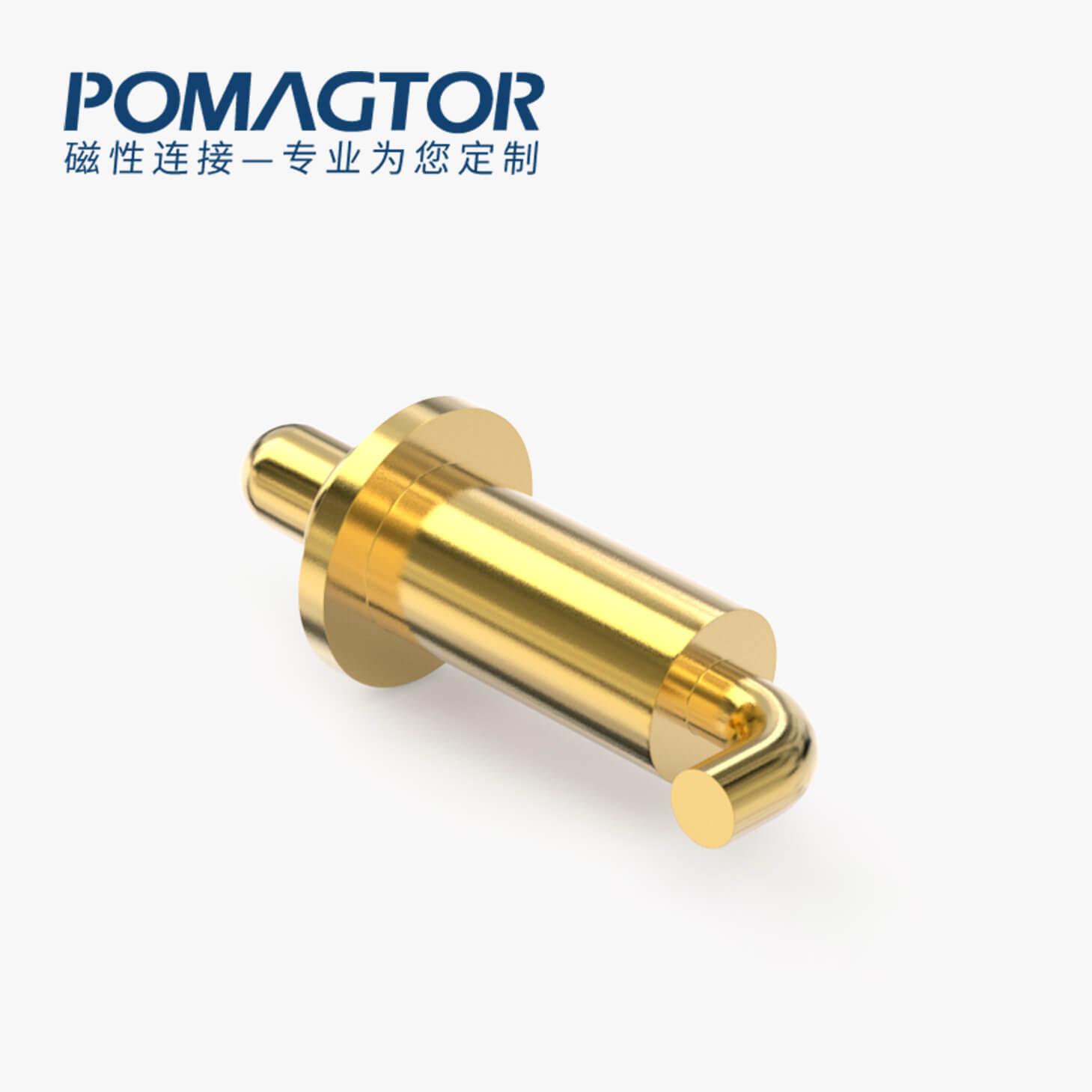 弹簧针 折弯式：电镀黄铜Au5u，电压5V，电流3A，工作行程1.0mm:60±15gf，弹力10000次+，工作温度-30°~85°
