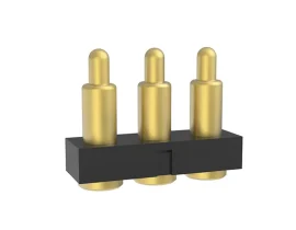 3 Pinflat-bottomspring pin connector